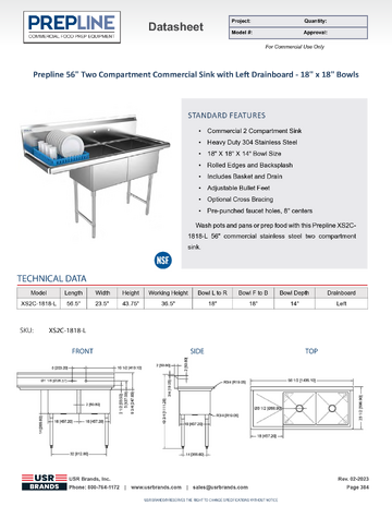 Spec Sheet