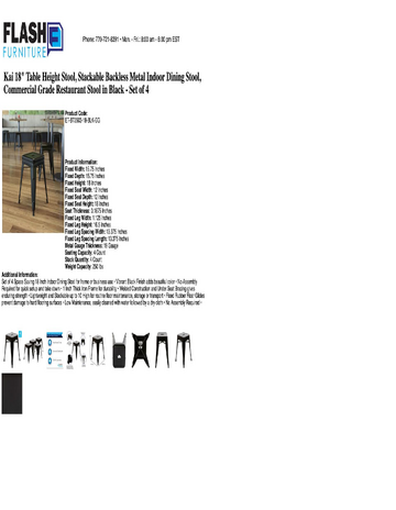 Spec Sheet