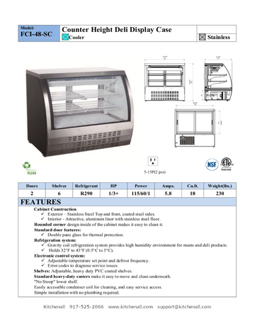 Spec Sheet