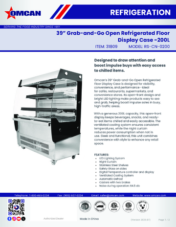 Spec Sheet
