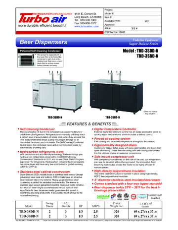Spec Sheet