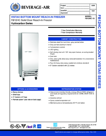 Spec Sheet