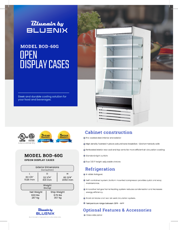 Spec Sheet