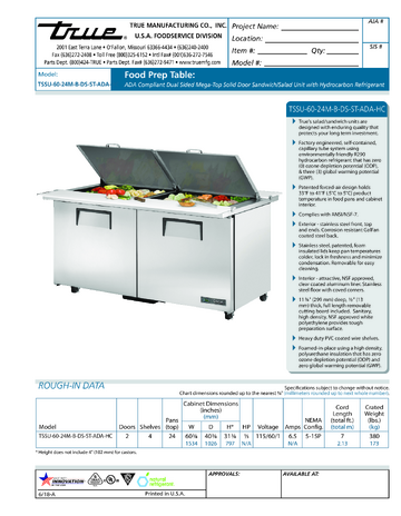 Spec Sheet