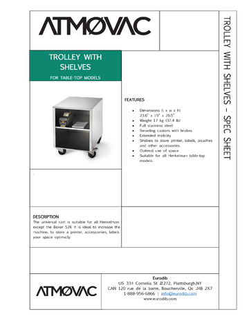 Spec Sheet