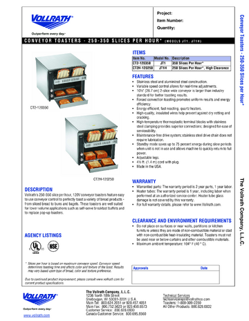 Spec Sheet