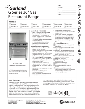 Spec Sheet