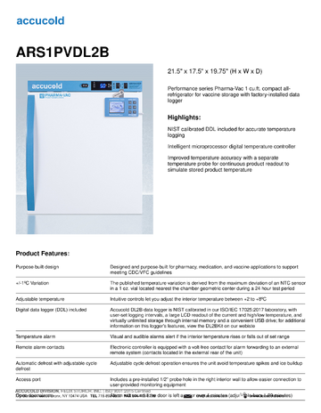 Spec Sheet