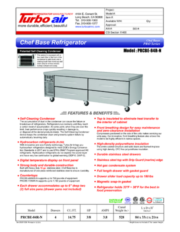 Spec Sheet