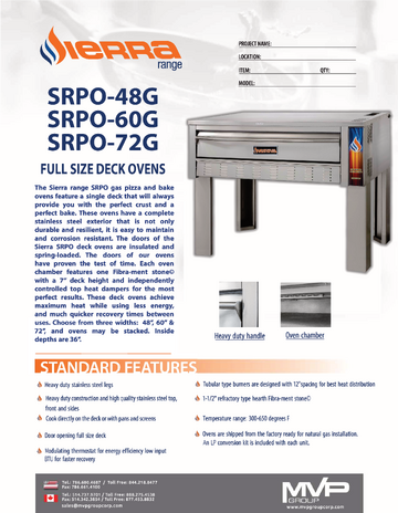 Spec Sheet