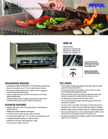 Spec Sheet