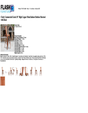 Spec Sheet