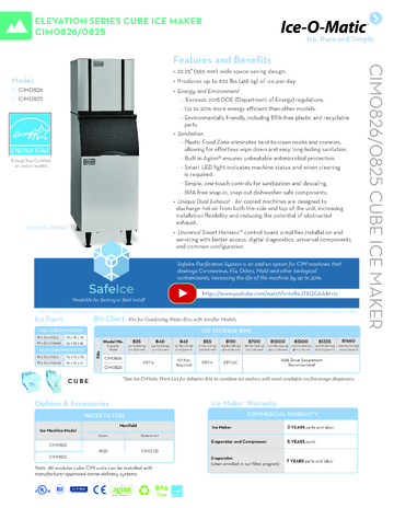 Spec Sheet