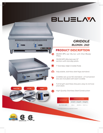 Spec Sheet