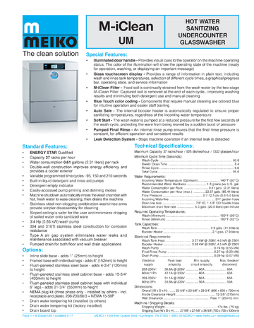 Spec Sheet