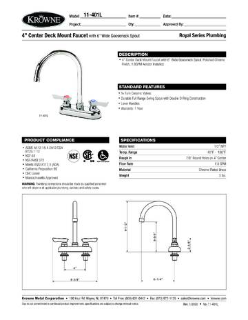 Spec Sheet