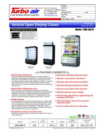 Spec Sheet