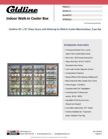 Spec Sheet