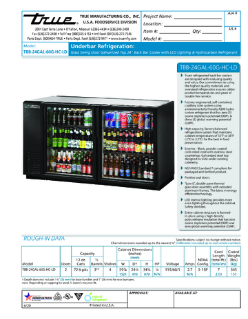 Spec Sheet