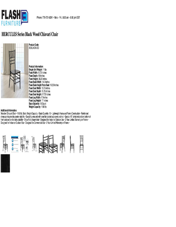 Spec Sheet