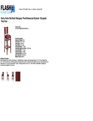 Spec Sheet