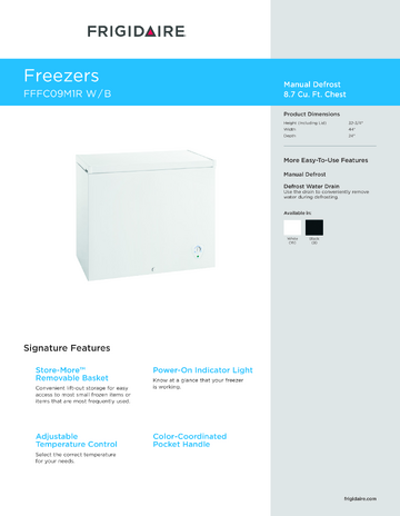 Spec Sheet