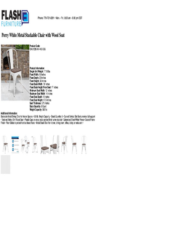 Spec Sheet