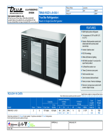 Spec Sheet