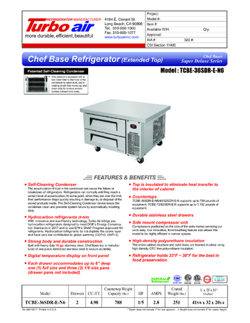 Spec Sheet