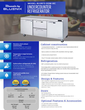 Spec Sheet