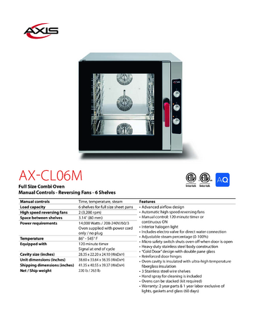 Spec Sheet