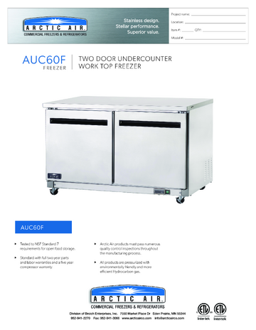 Spec Sheet
