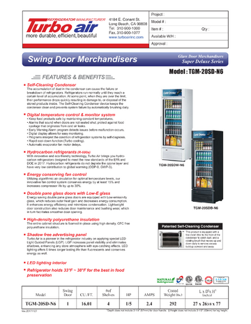 Spec Sheet
