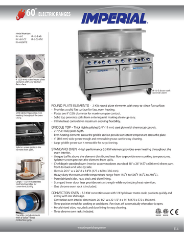 Spec Sheet