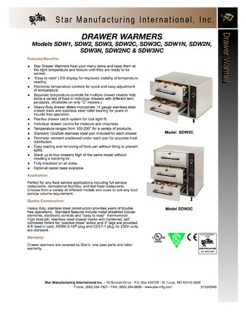 Spec Sheet