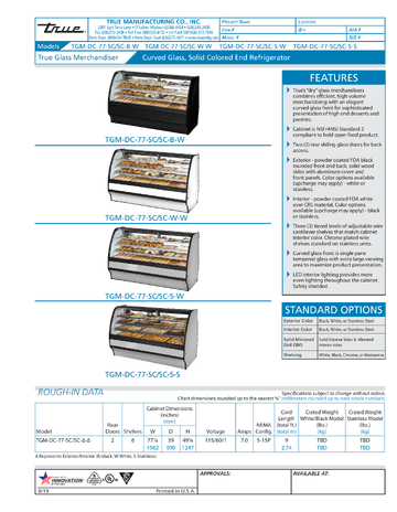 Spec Sheet