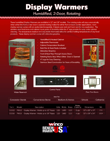 Spec Sheet