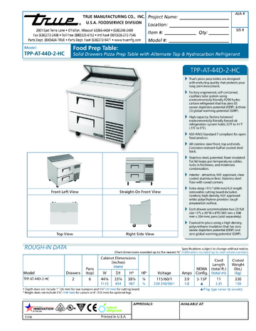 Spec Sheet