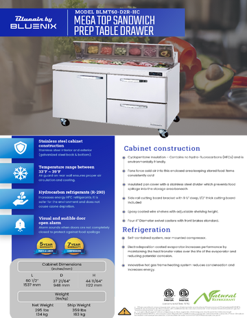 Spec Sheet