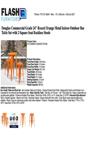 Spec Sheet