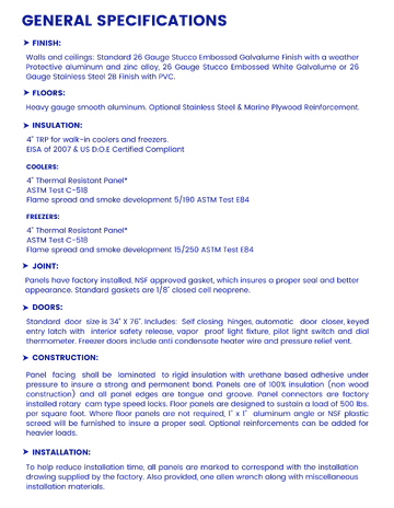 Spec Sheet