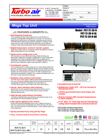 Spec Sheet