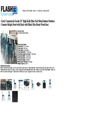 Spec Sheet