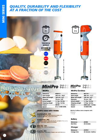 Spec Sheet