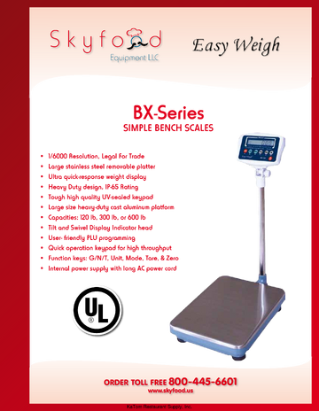 Spec Sheet