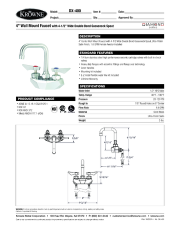 Spec Sheet