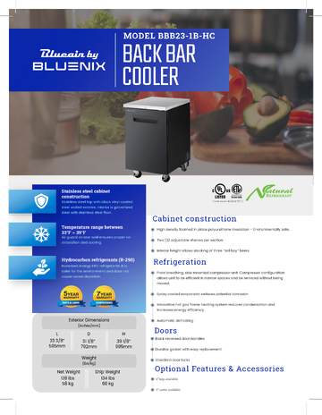 Spec Sheet