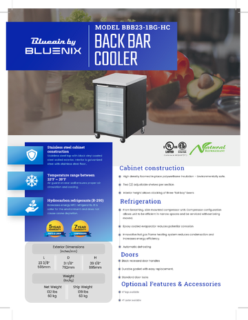 Spec Sheet