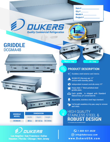 Spec Sheet