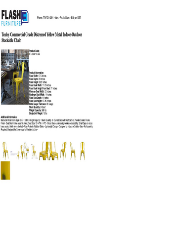 Spec Sheet